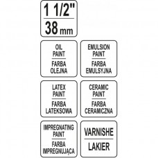 YATO Pensula englezeasca AKRYL MA1,5" (38 mm)..